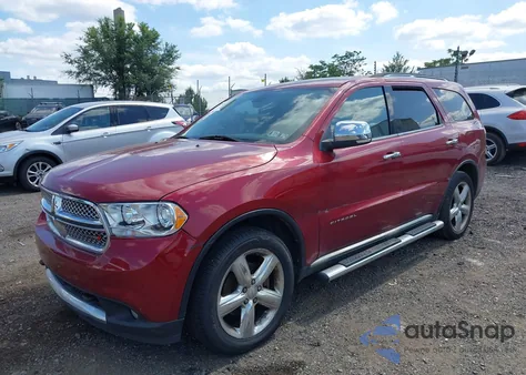 2013 Dodge Durango Citadel from USA, damaged, VIN 1C4SDJET6DC527938